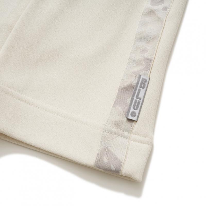 Blu Dot Fleece Pants Bonding Logo Tape Wh