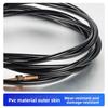 Electric tricycle brake line, four-wheel vehicle parking brake pull wire, thick steel wire handbrake cable