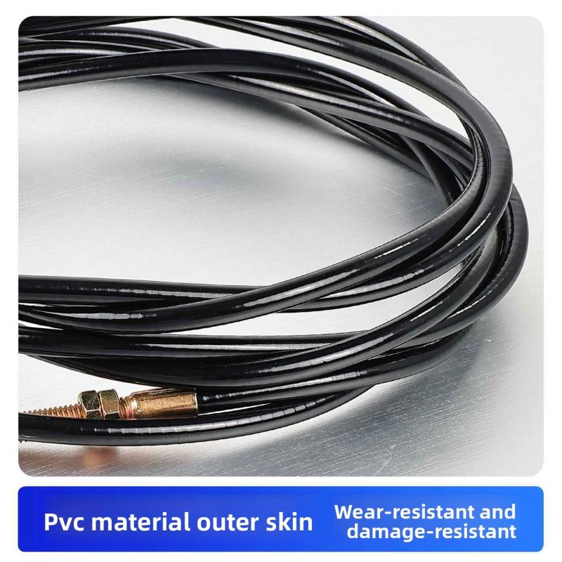 Electric tricycle brake line, four-wheel vehicle parking brake pull wire, thick steel wire handbrake cable