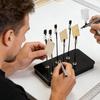 12 Pcs Miniature Painting Stand Set Adjustable Model Holder for Workshop Hobby Crafts,  School Dorm Office Industry Painting