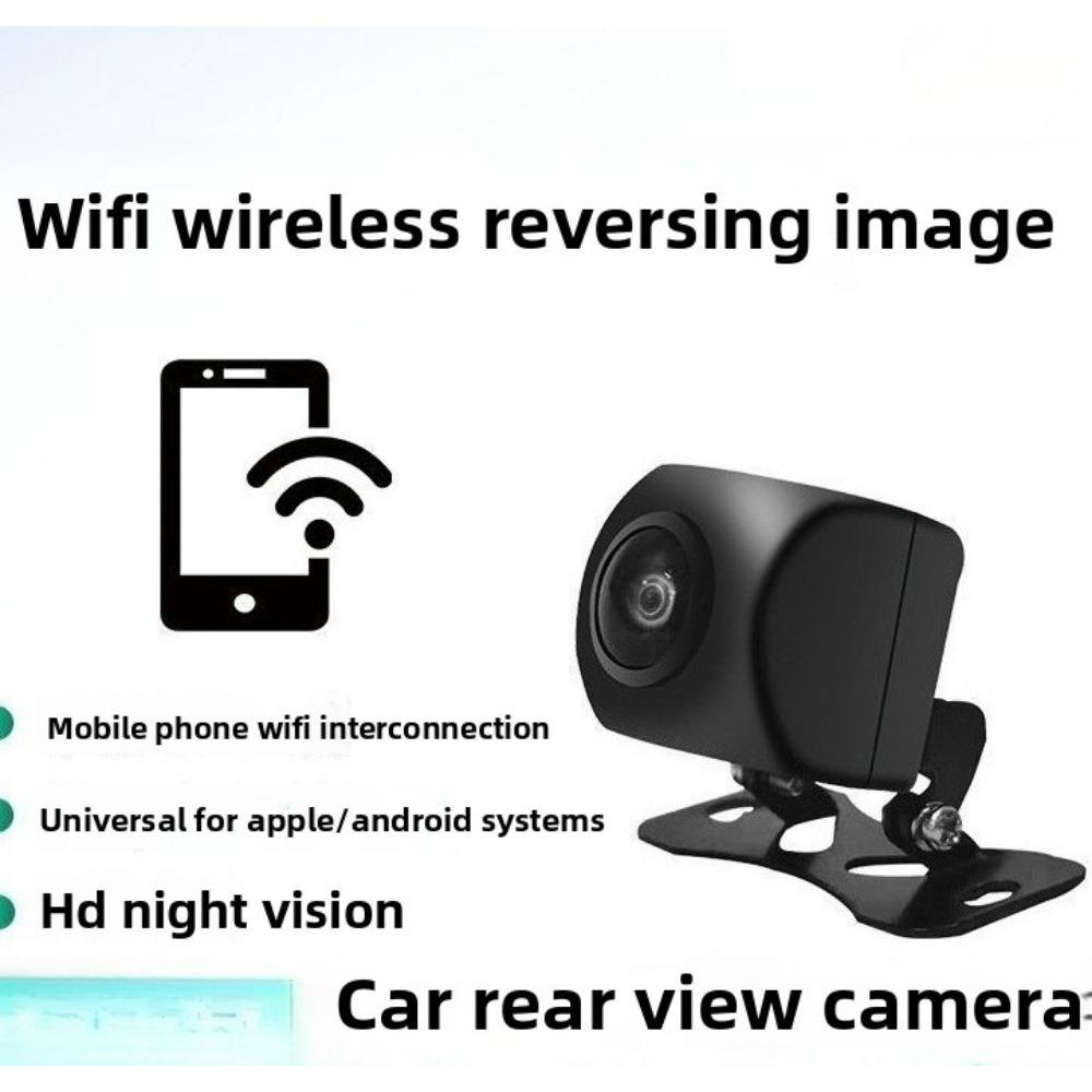Wireless WiFi Car Camera HD Night Vision 720P Rear View Backup Camera for Vehicles