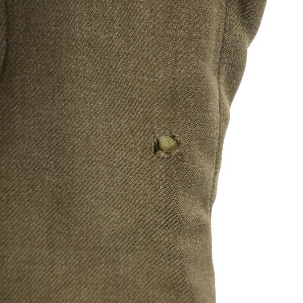 VINTAGE Military jacket 38S Khaki Men's Used