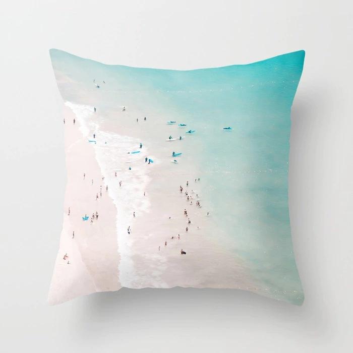 

Fashionable Peach Leather Velvet Simple Colorful Bedding Pillow Cover Without Pillow Core Premium Durable Quality 45*45cm