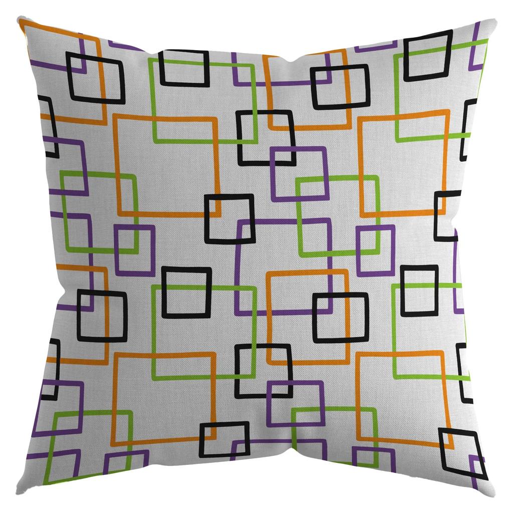 Geometric Simple Print Pillowcase Car Ornaments Office Living Room Home Pillowcase