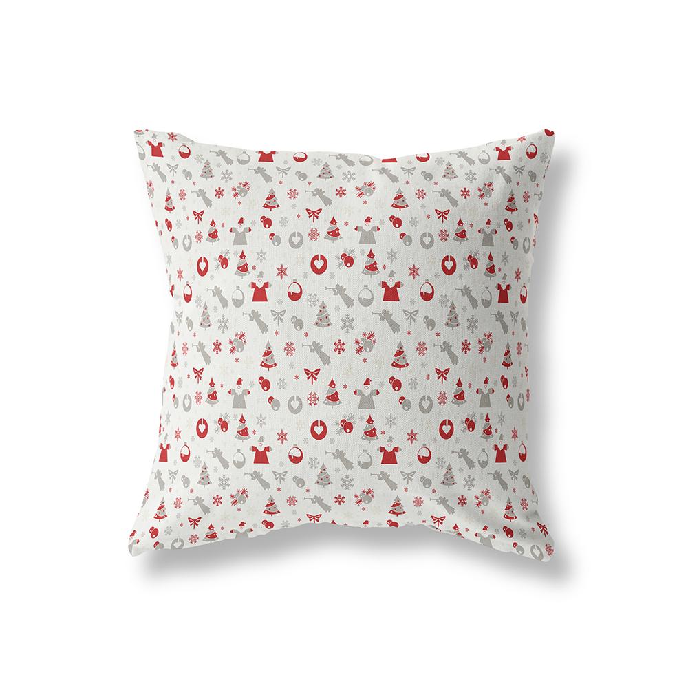 Christmas Simple Printed Polyester Pillowcase Home Decor Cushion Cover Bedroom Living Room Sofa Car Decor Pillowcase