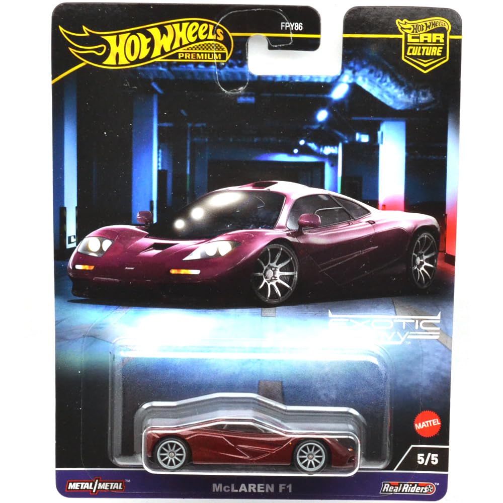 164 Scale “Car Culture G Case” “Exotic Envy – McLaren F1” синий
