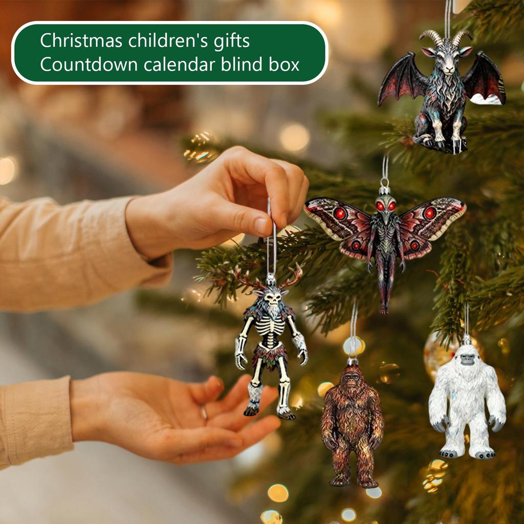 Exquisite Calendar Stone Blinds Box Halloween Children's Gift