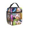 Anime Manga J-JoJos Bizarre Adventure Insulated Lunch Bag Large Reusable Thermal Bag Tote Lunch Box School  Outdoor Girl Boy
