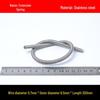 Stainless Steel Spring Hook for Microwave Oven Handle, Wire Diameter 0.6/0.7