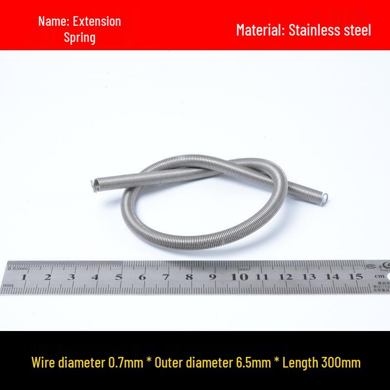 Stainless Steel Spring Hook for Microwave Oven Handle, Wire Diameter 0.6/0.7