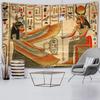Gammelt egyptisk billedvev Gammel kultur Veggoppheng Hippie Egyptisk billedvev Rom Stue Hjemmedekorasjon