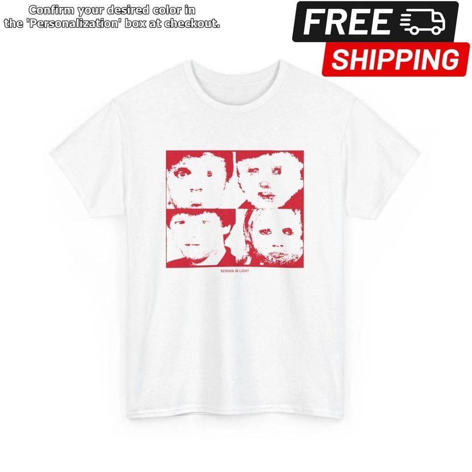 Talking Heads TShirt Remain in Light Unisex Unisex T Shirt Unisex T-Shirt XXXL