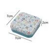 2Pcs Assorted Decorative Square Metal Storage Tins Sealed Hinged Lids Food Grade Containers for Party Candy Treat Gift Packaging
