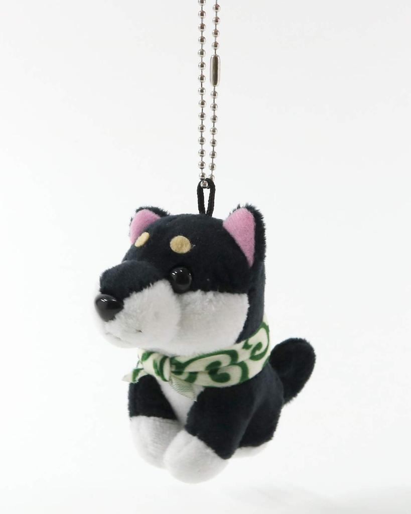 Cute Sales Plush Toy Black Mameshiba Mascot D0035