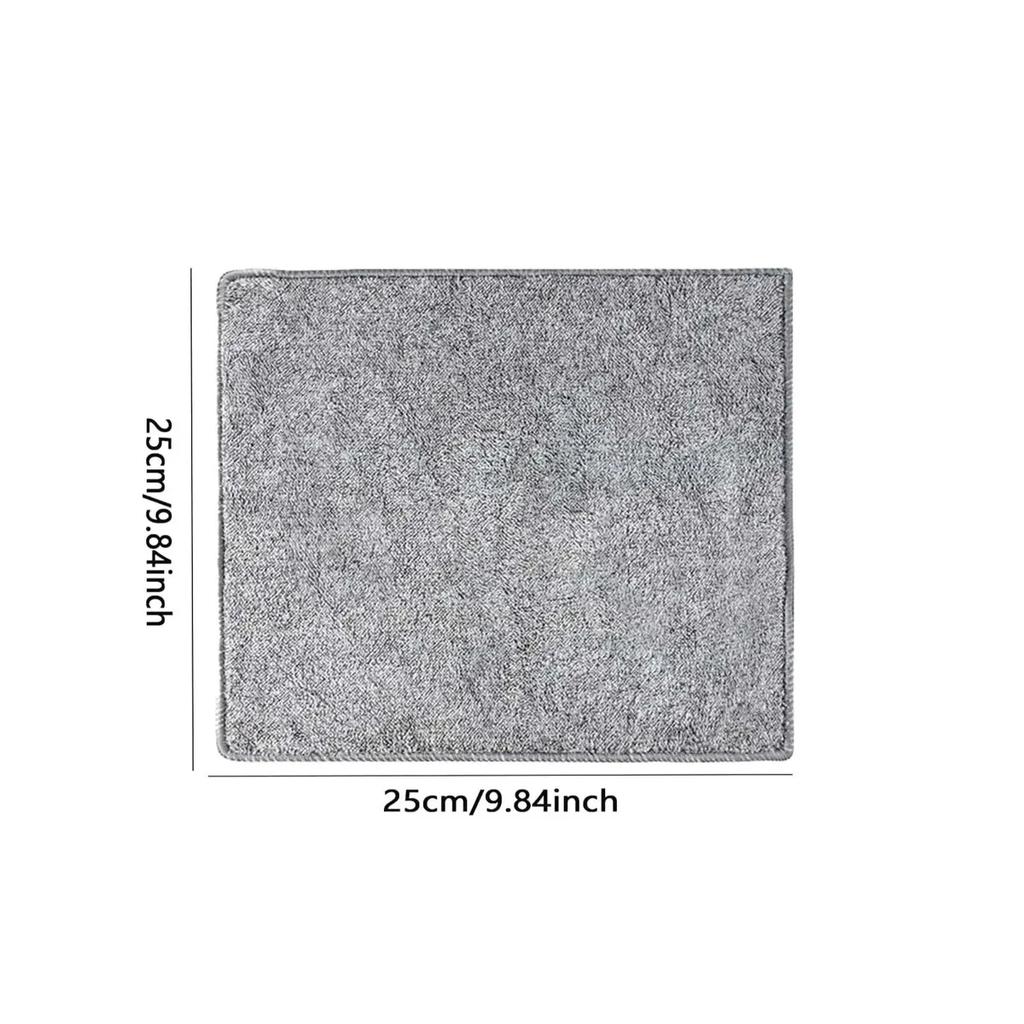 5pcs-Cleaning cloth Microfiber cleaning cloth can be reused, washable and dust-free cloth, portable and durable.