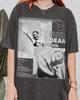 T-shirt Grafica Retro Anni '90 Comfort Colors Olivia Dean, The Art of Loving Live, T-shirt con Collage di Foto, T-shirt Artista Musicale