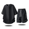 Men's Short Sleeved Set Versatile Casual Sports Two-piece Set