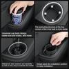 For Tesla Model YL 2025+ Third Row Silicone Water Cup Cover Center Console Water Cup Holder Organizer Storage Box Accessories