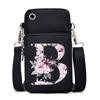 Printed casual portable messenger bag new shoulder bag multi-function fashion mobile phone bag