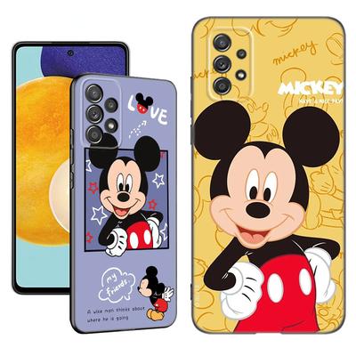 Süße M-Mickey Maus Handyhülle für Samsung A13 A22 A24 A32 A23 A25 A34 A35 A52S A53 A54 A55 A73 A12 A14 A15 A31 A33 A50 A51 A72