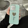 leopard print love Transparent Phone Case for iPhone 17E 16 16e 15 14 13 12 11 Pro Max 14 Plus 17 Air Cute Soft Case Cover