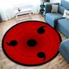 Famous cartoon NARUTO protagonist Uzumaki Naruto round carpet soft home decoration anti-slip door mat outdoor picnic mat carpet M2