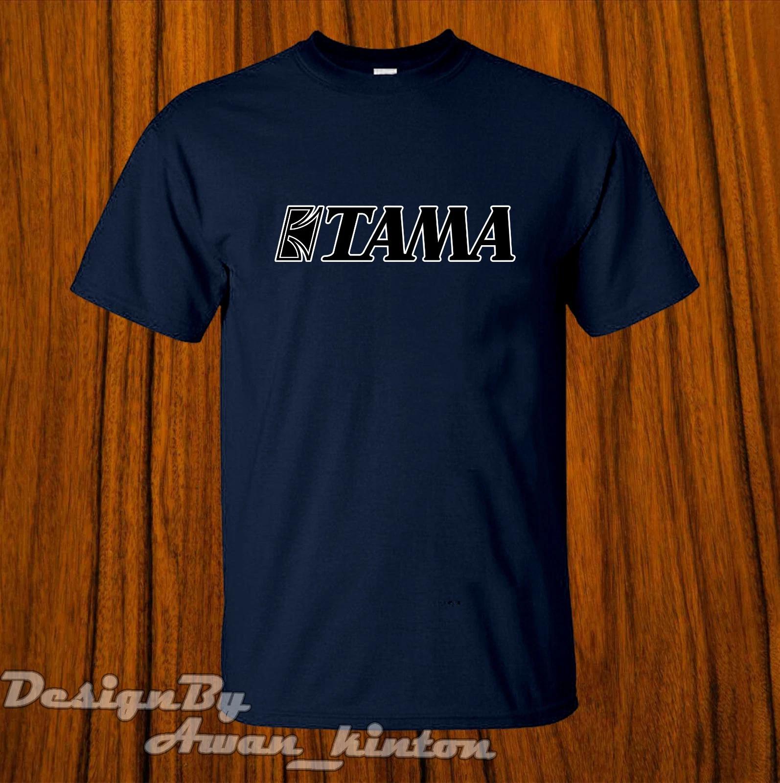 Men s and Women s T-shirts Clothing Shirt Tama Funny Drum Logo Tshirt Cotton Made In Usa S