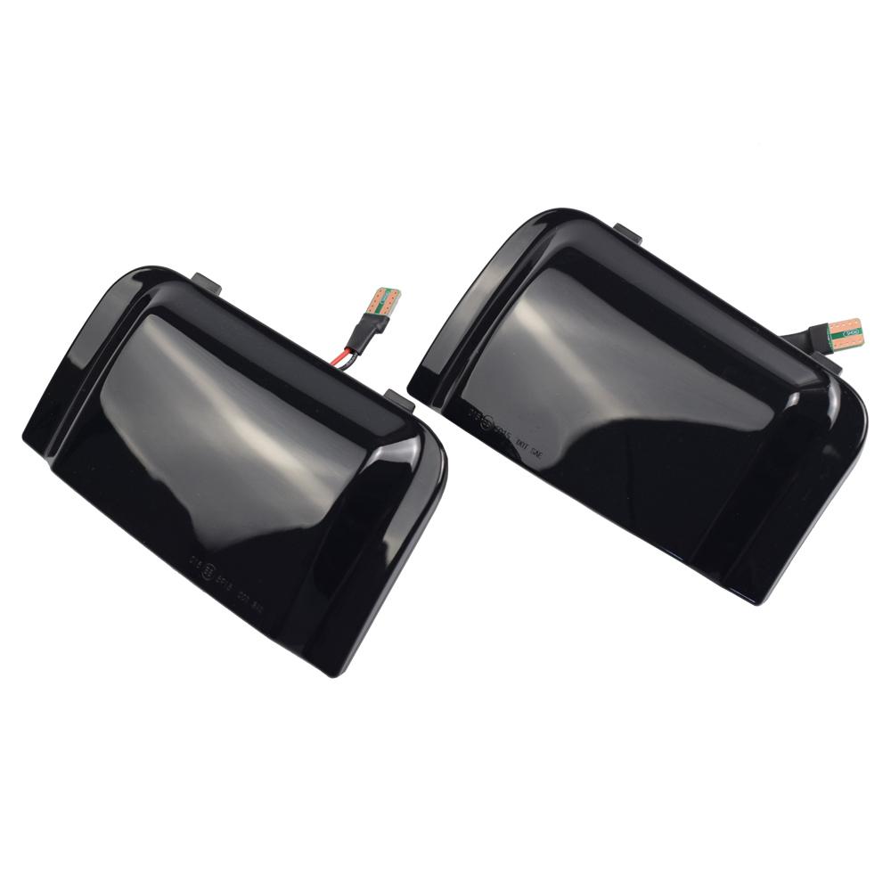 Для Peugeot Boxer Fiat Ducato Citroen Relay 06-19 Динамический светодиодный указатель поворота Индикатор бокового зеркала Последовательная лампа поворотника Smoked