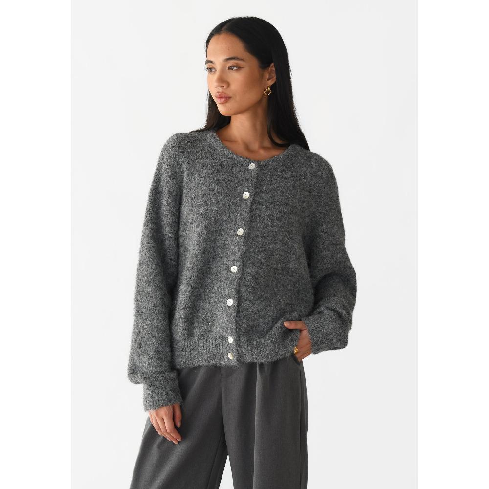 Hirsionsan Κομψό Πουλόβερ Μακρυμάνικο Γυναικείο 2025 Νέο Μάλλινο Μονόκουμπο Γυναικείο Καθημερινή Ζακέτα Μαλακό Ελαστικό Πλεκτό Εξωτερικό Ρούχο