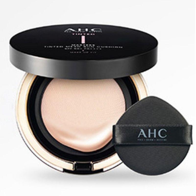 AHC Masters Тонирующий Сетчатый Солнцезащитный Кушон Cool Beige SPF50+ PA++++ 15г – Тонирующий Солнцезащитный Кушон с UV-Защитой