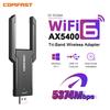 COMFAST WiFi7 USB Adapter BE6500 WiFi Card 5G/6G USB3.0 Wireless Network Card USB WiFi7 Adaptador AX5400 WiFi6 Antenna PC Laptop 3