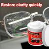 KJM Scratch Repair Wax Kit - 5-Second Lens Restoration, No-Damage Headlight Repair, Polishing Effect for Glasses & Eyewear, Clea