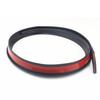 51" Carbon Fiber Style Car Rear Rooftop Trunk Lid Strip Spoiler Self-adhesive 1x