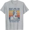 Retro Vintage What Are You Gonna Do Stab Me Julius Caesar TShirt 100 Cotton ONeck Short Sleeve Summer Casual Mens Tshirt