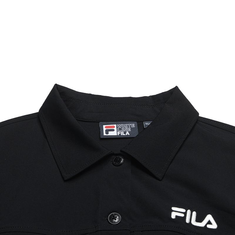 FILA Original Cool Touch Simple Short Sleeve Dress Women dresses F51W639304FBK