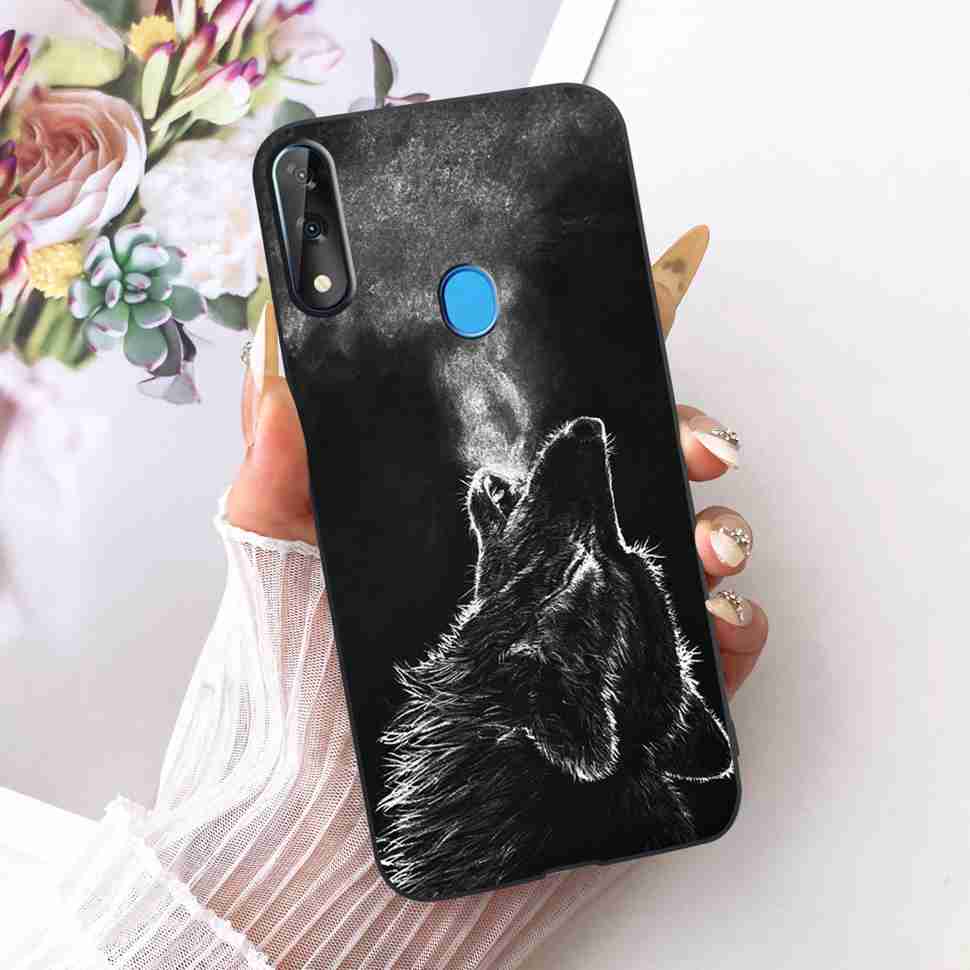 For ZTE Blade V10 2019 6.3" Case Lovely Cartoon Cat Silicone TPU Black Cover For ZTE Blade V10 V 10 2019 Phone Cases Bumper