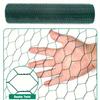 Chicken Wire 39.37x1200in Hexagonal Mesh Poultry Wire Netting PVC-Coated Garden Fence Barrier Chicken Wire Fence Netting
