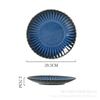 Japanese Retro Ceramic Dinnerware Set Handmade Glazed Stoneware Bowls Plates Home Dining Tableware