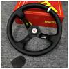 MOMO Car Steering Wheel 13 Inch (330mm) Renovated Competition Steering Wheel White 9AT0087
