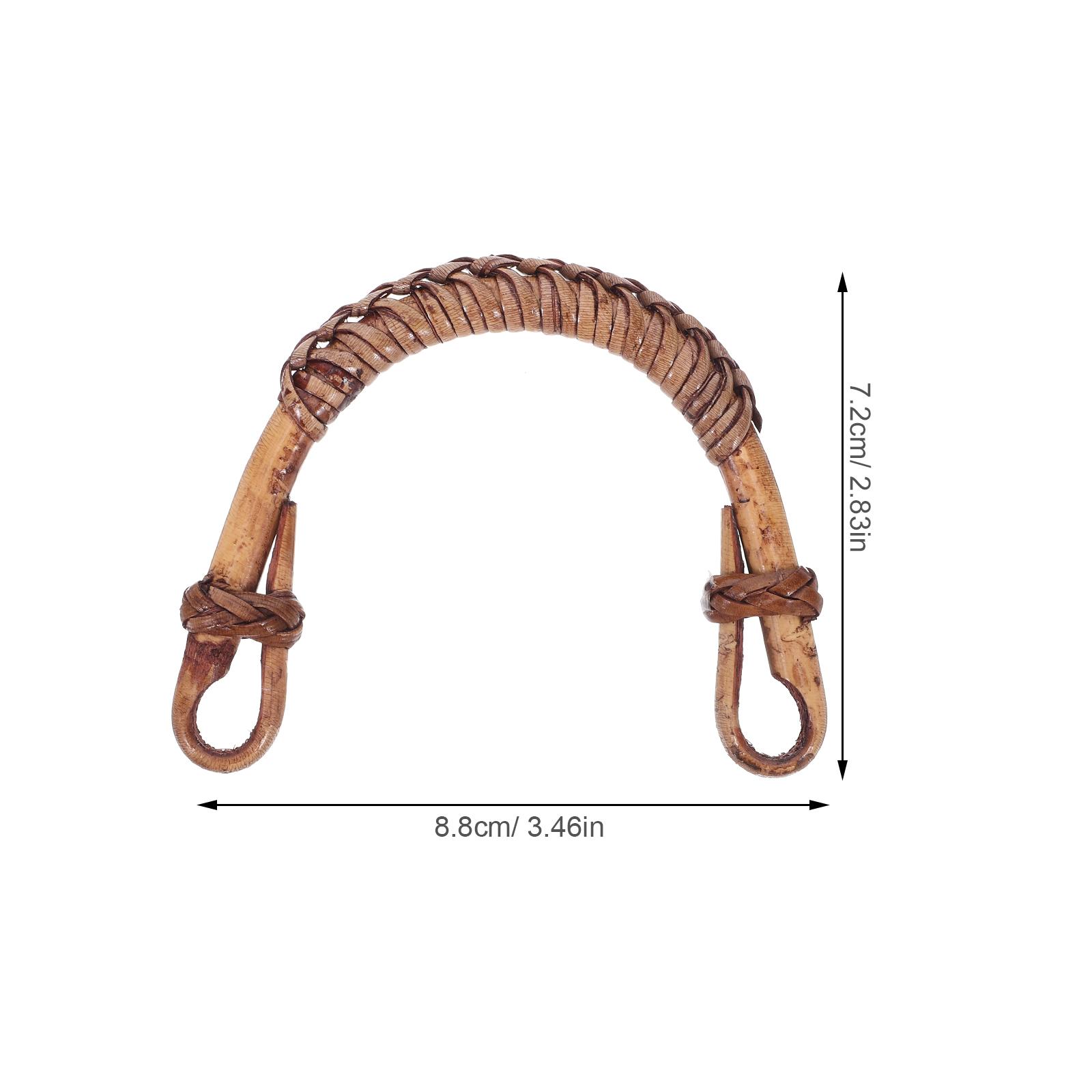 

1PC Rattan Teapot Handle DIY Replacement Tea Set Kung Fu Tea Accessories Supplies Removable U-Shaped Kettle Grip Handle