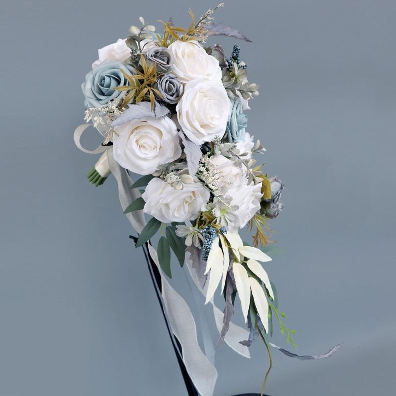 Artificial Flower Bridal Bouquets for Wedding Decorations Ceremony, Anniversary