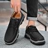 Men's Thick-soled Leather Shoes Men's Outdoor Leisure Hiking Shoes Sports Shoes