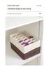 Oxford Cloth 18-Compartment Drawer Organizer for Socks & Underwear