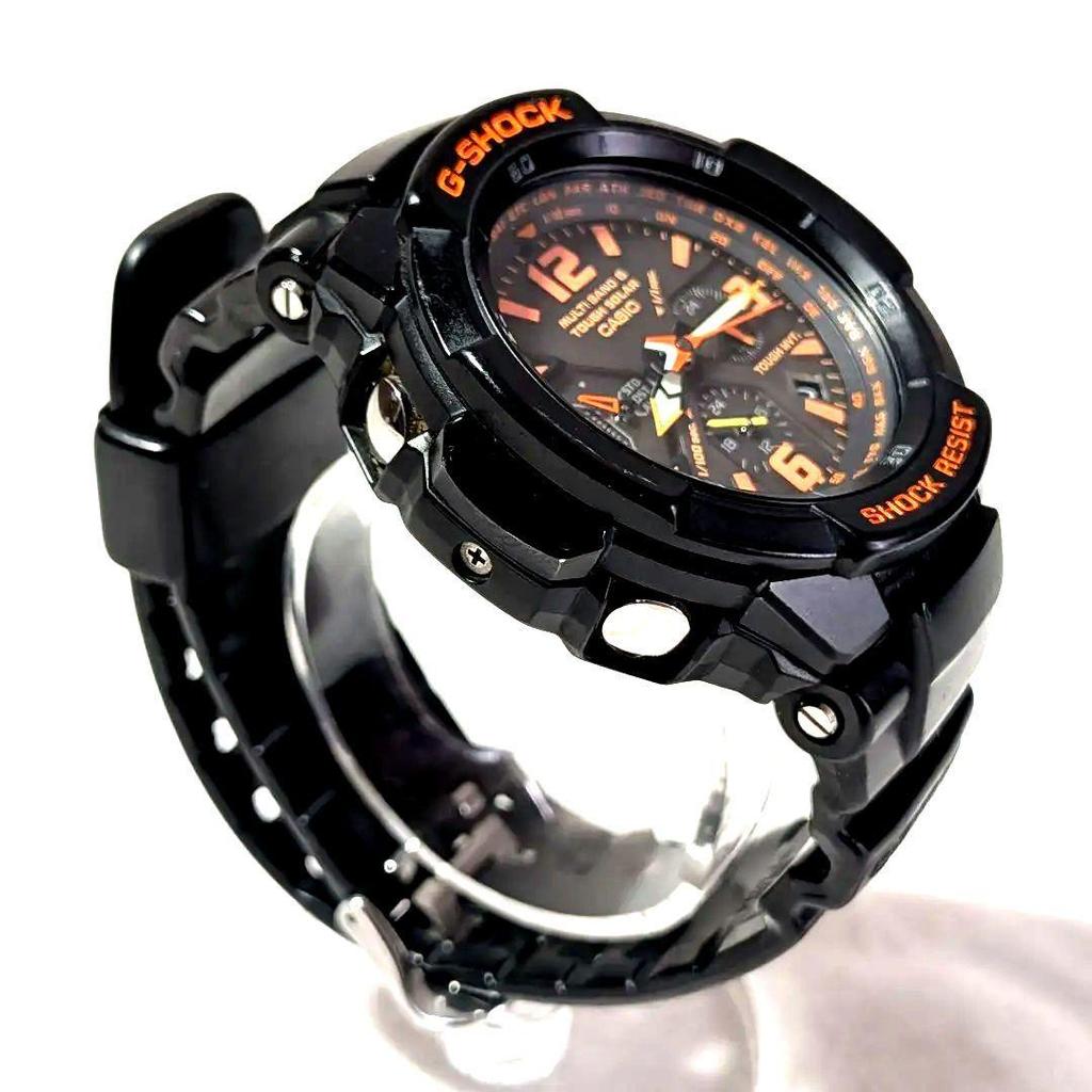 [USED] G-SHOCK GW-3000B Radio Solar Black Orange Working