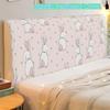 Cartoon Elastic Bedhead Cover Thicken Print Design Bed Head Slipcover Non-slip Washable Headboard Cover Bedroom