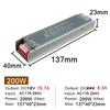 DC 12V 24V Switching Power Supply AC176-264V LED Light Driver Power Adapter 60W 100W 200W 300W 400W Mute Lighting Transformers