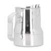 Milchaufschäumkännchen 304 Edelstahl Milchkännchen Kaffeeaufschäumkännchen Latte Art Kännchen zur KaffeezubereitungSilber 350ml