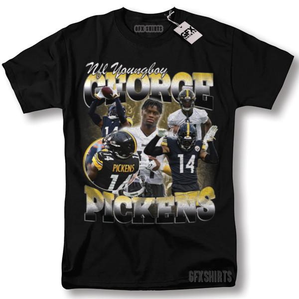 George Pickens Tee Shirt Football Vintage Graphic Design T-shirt XXXL
