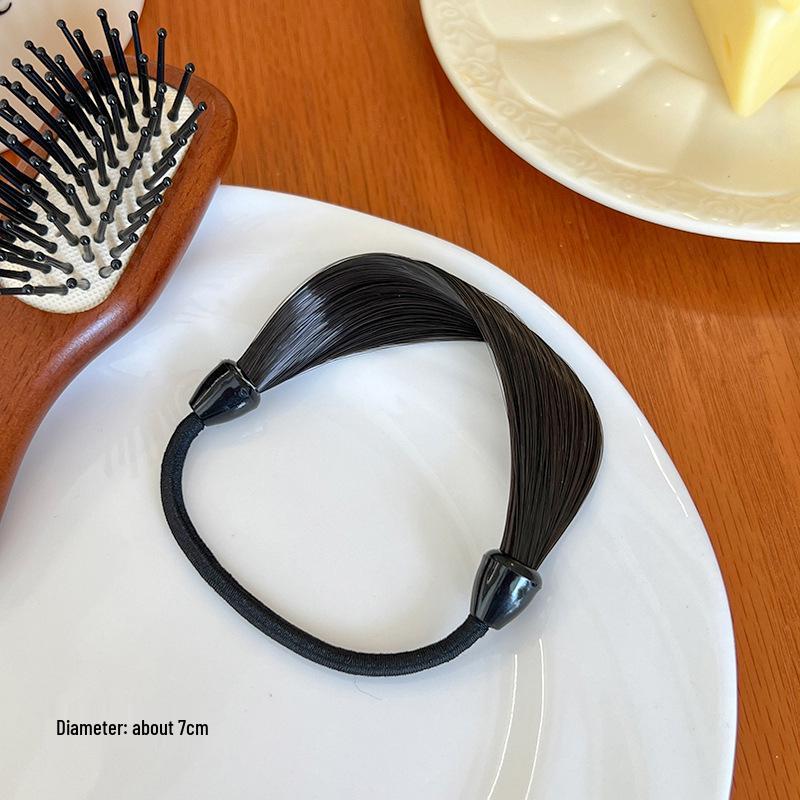 

Резинка для волос, обтянутая кожей: Прочная эластичная резинка для волос для женщин