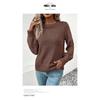 Women S Long Sleeve Multicolor Solid Casual Sweater For Autumn Winter